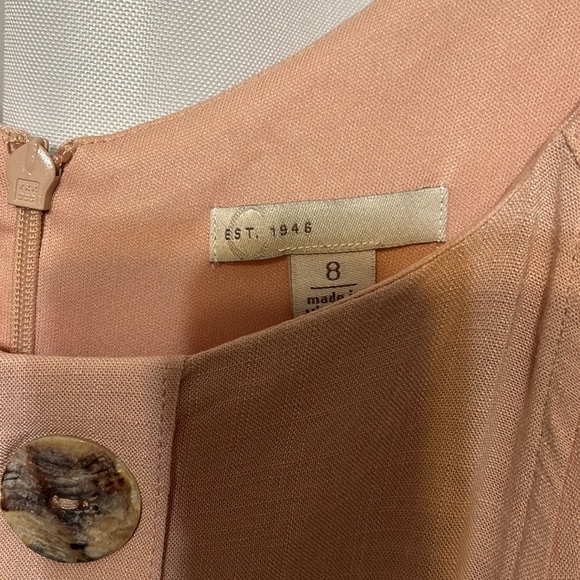 Cato Pink Blush Midi Dress Like New 8 - Picture 4 of 5